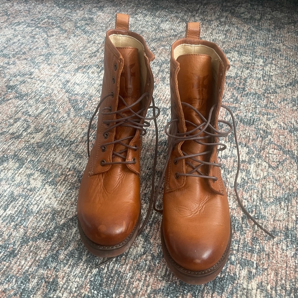 Frye Women’s Combat Boots (size 8.5)